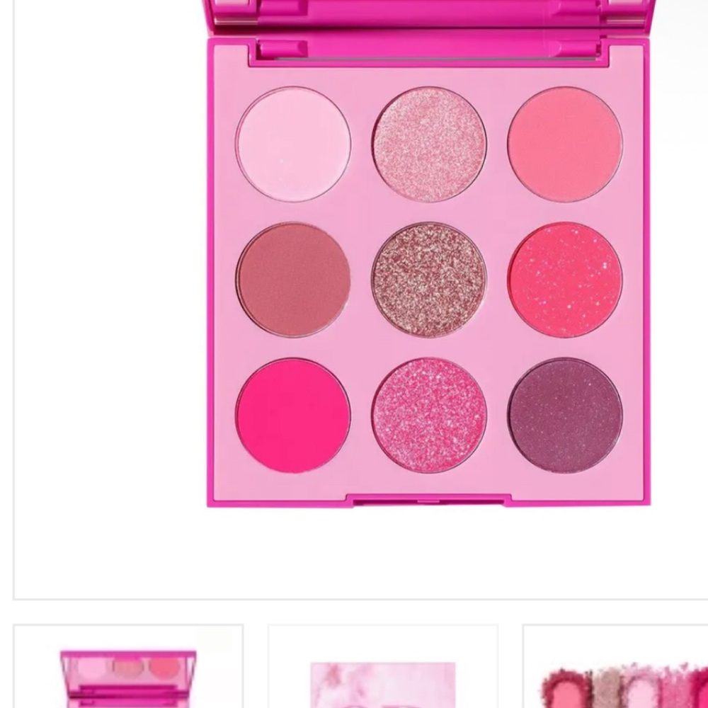 Vibrant Pink Eyeshadow Palette
